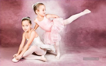  ballett kunst - wenig Ballett Tänzerins